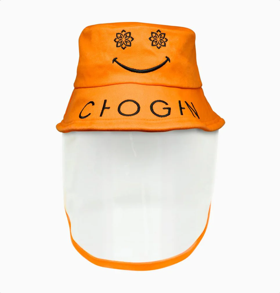 BOB À VISIÈRE –ENFANTS (ORANGE ) CHOGAN